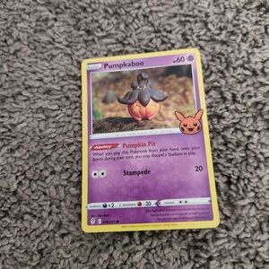 Pumpkaboo 076/203 Non Holo Trick or Trade Halloween Pokemon Card